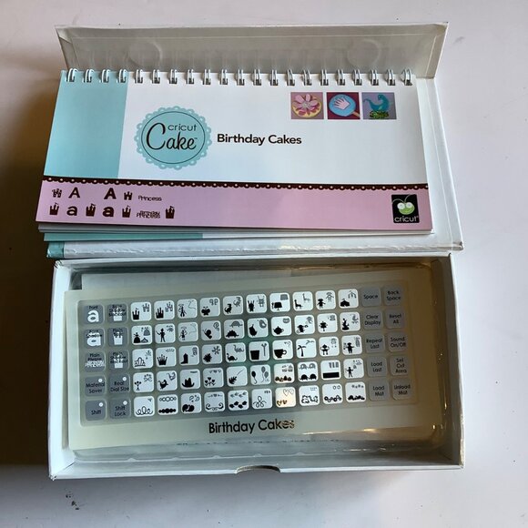 Cricut Cake Birthday Cakes Cartridge Provo Craft & Novelty Girl Castle Princess - Picture 7 of 8